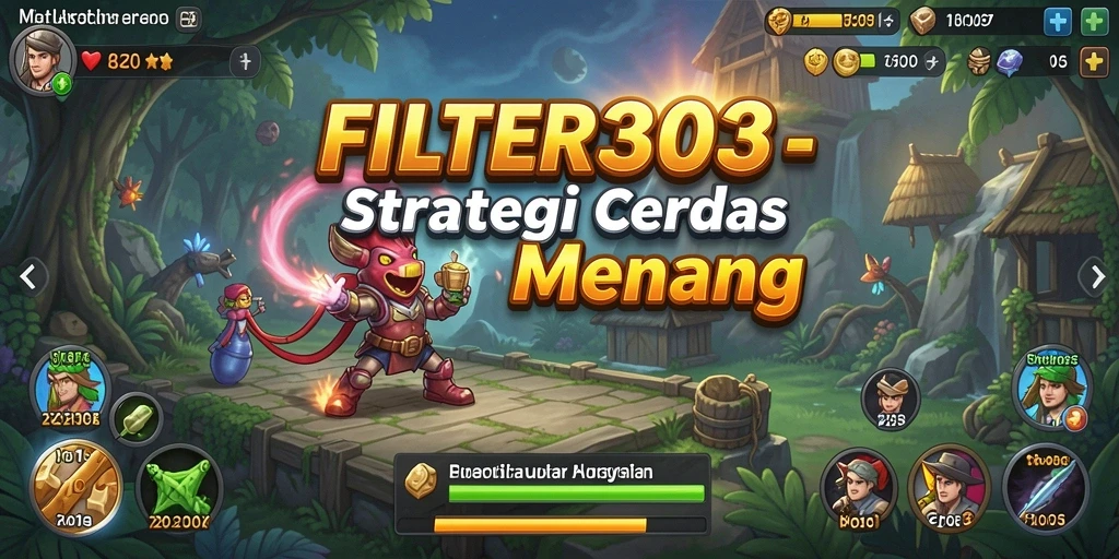 Tampilan menarik gameplay FILTER303 dengan berbagai strategi cerdas.